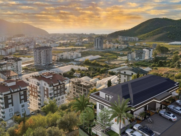 3+1 Duplex With a Wonderful View in Gazipaşa